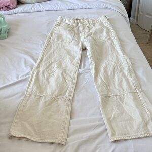 Old Navy Kids Cream Jeans